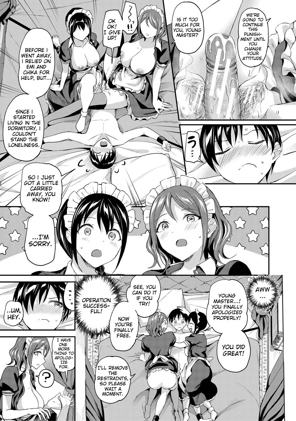 Hentai Manga Comic-Wake up, Slut Girls-Read-173